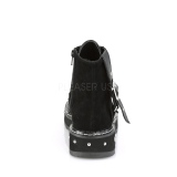 Vegan 3 cm LILITH-278 botinha demoniacult com plataforma