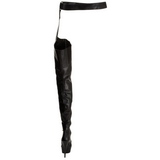 Vegano 15,5 cm DELIGHT-5000 bota acima do joelho