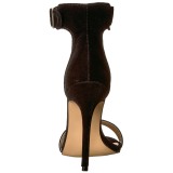Veludo 13 cm Pleaser AMUSE-10 sandálias de salto alto mulher