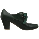 Verde 6,5 cm WIGGLE-32 retro vintage sapatos maryjane com salto grosso