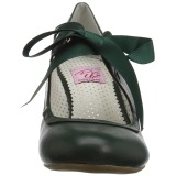 Verde 6,5 cm WIGGLE-32 retro vintage sapatos maryjane com salto grosso