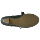 Verde 6,5 cm WIGGLE-32 retro vintage sapatos maryjane com salto grosso