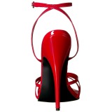 Vermelho 15 cm DOMINA-108 sapatos de travesti