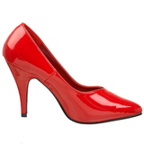 Vermelho Verniz 10 cm DREAM-420 Scarpin Saltos Altos para Homens