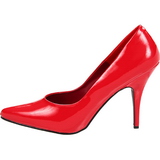 Vermelho Verniz 13 cm SEDUCE-420 scarpin de bico fino salto alto