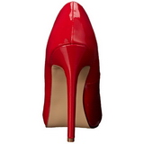 Vermelho Verniz 13 cm SEXY-42 classico calçados scarpini