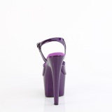 Violeta 18 cm ADORE-709GP glitter plataforma sandálias mulher